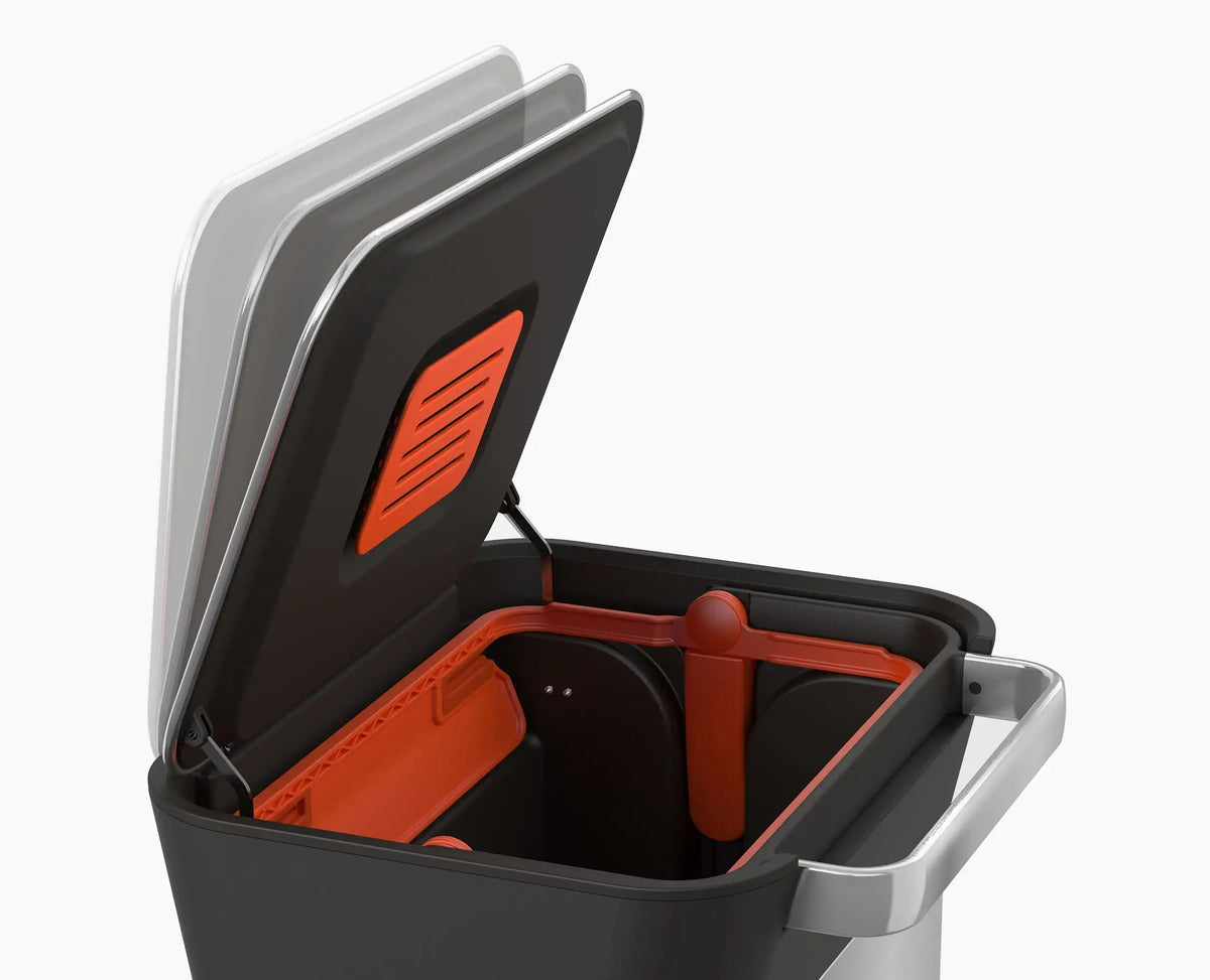 Titan bin liner being removed without tearing