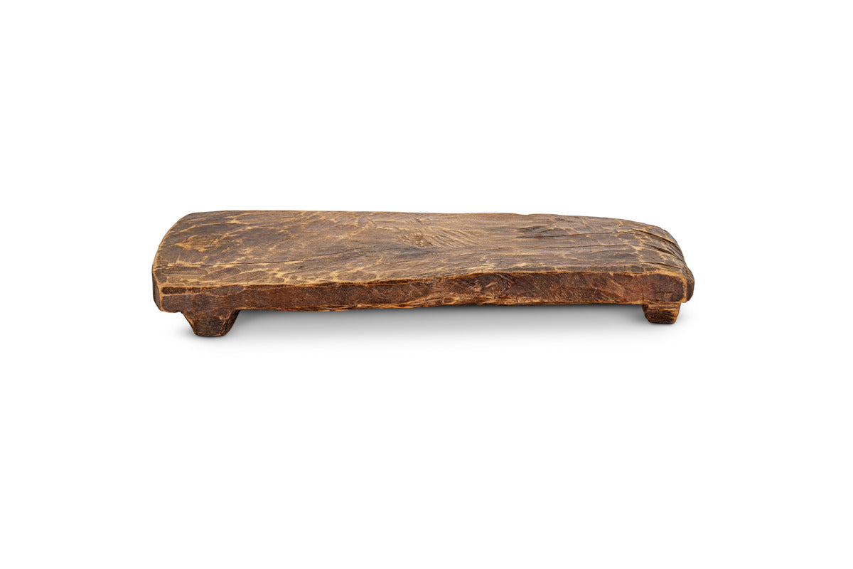 Kaveeta reclaimed serving board on a white background
